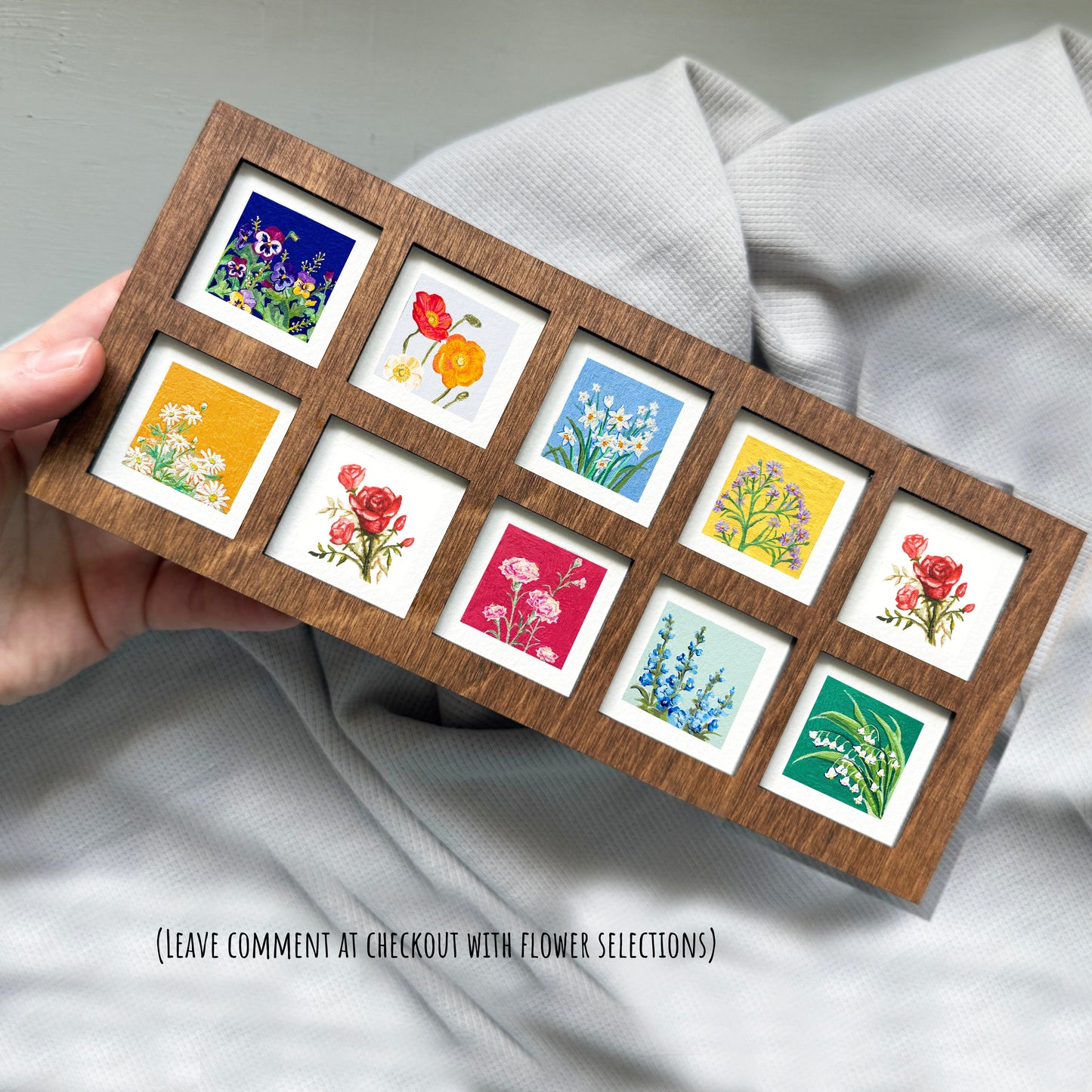 Custom Birth Flower Medley