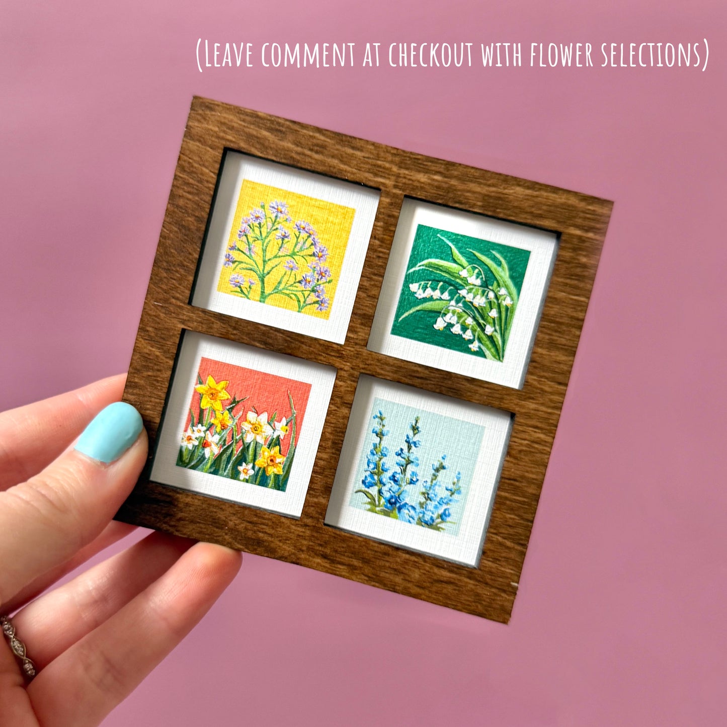 Custom Birth Flower Medley