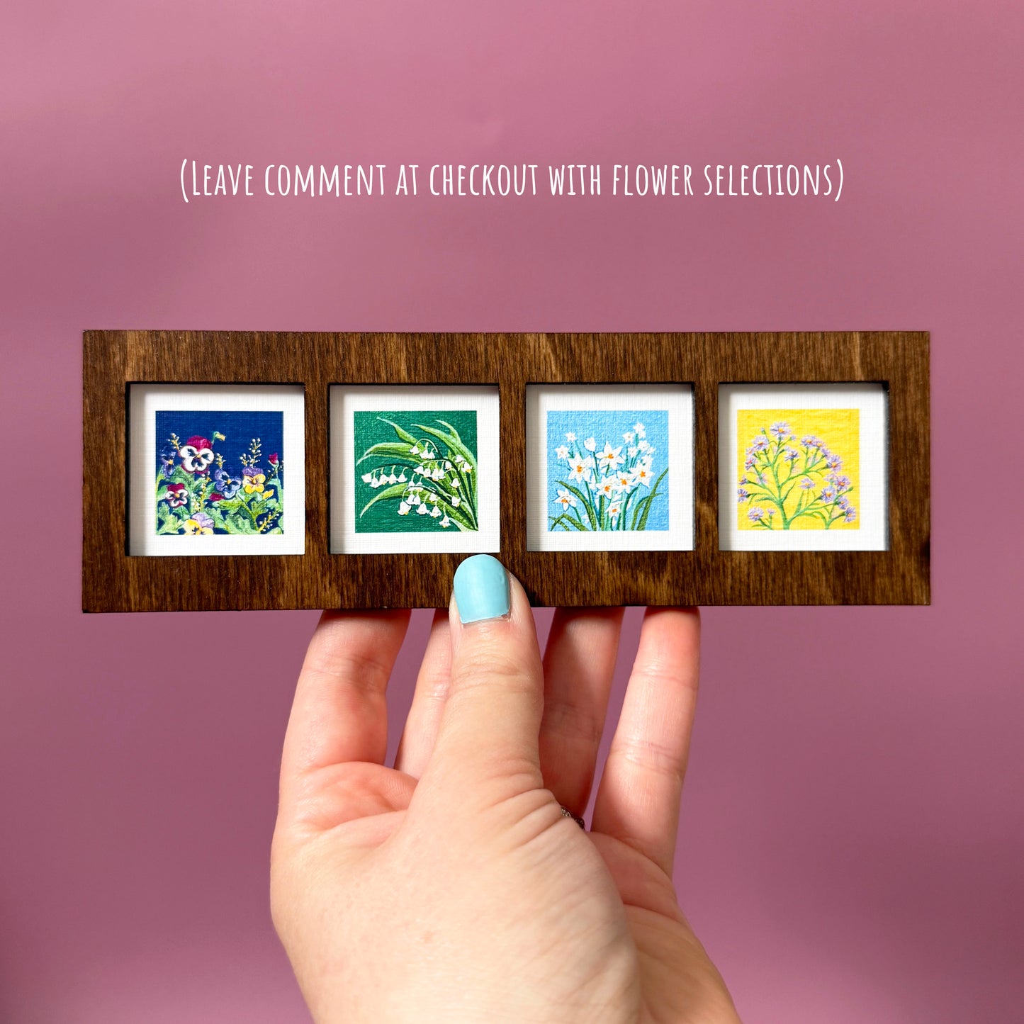 Custom Birth Flower Medley