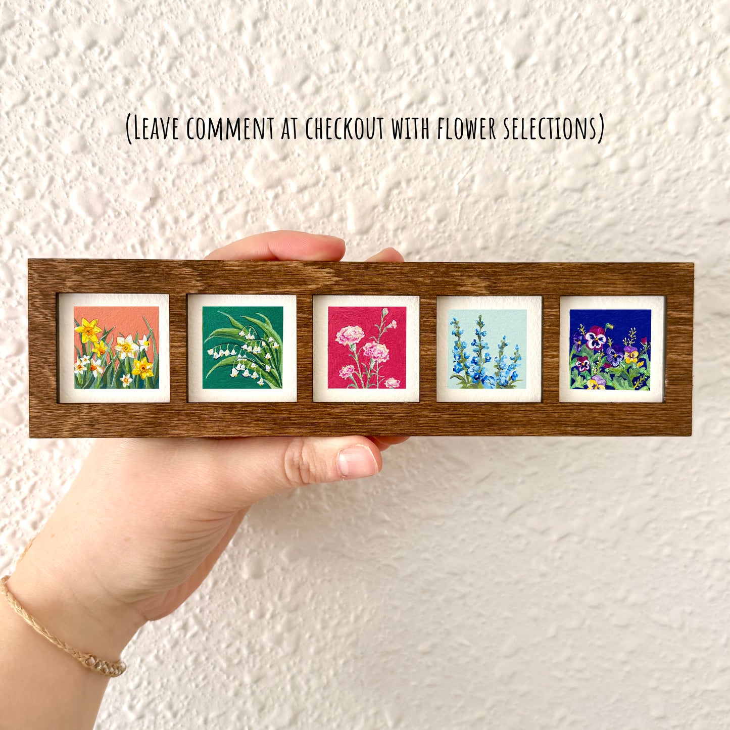 Custom Birth Flower Medley