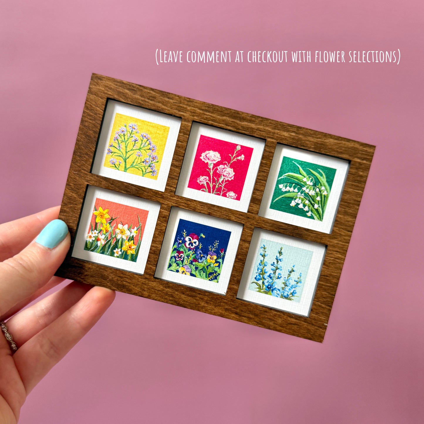 Custom Birth Flower Medley