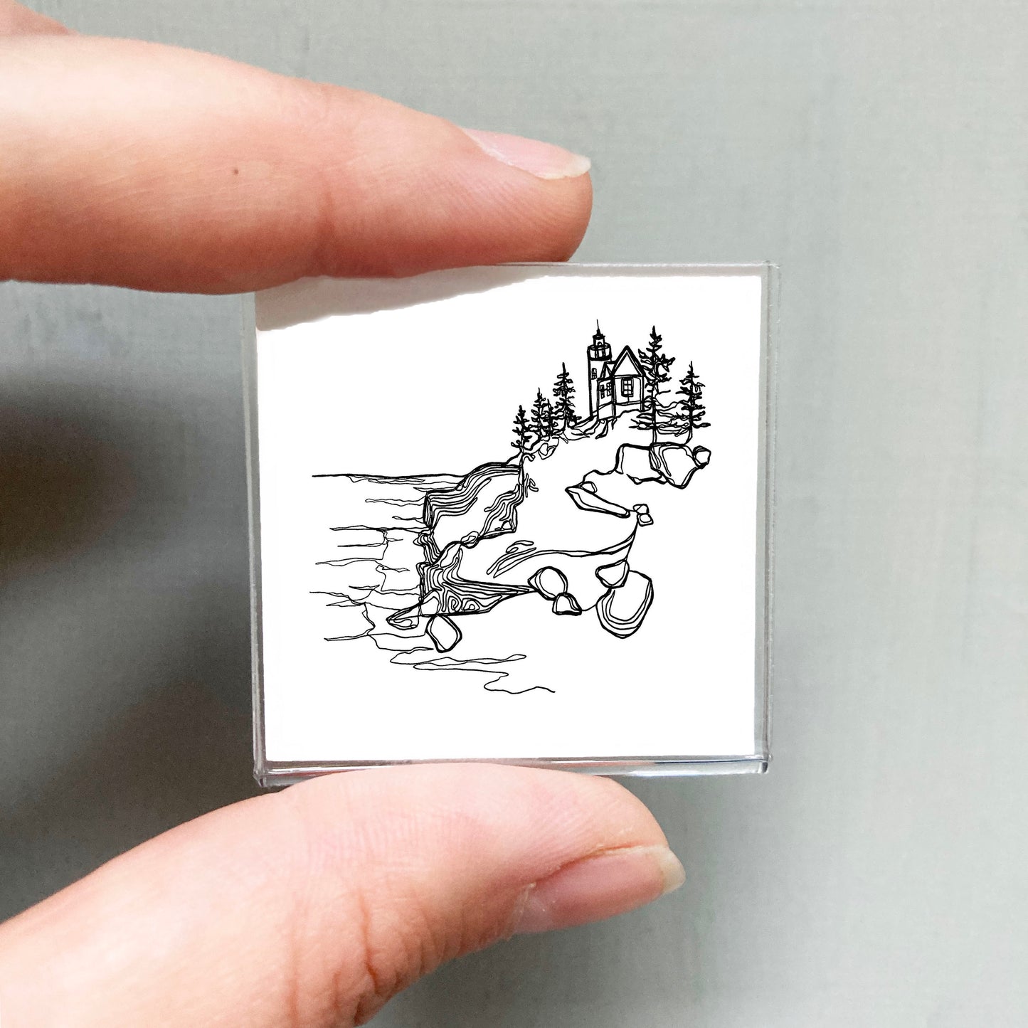 Mini Acadia National Park, Maine Print