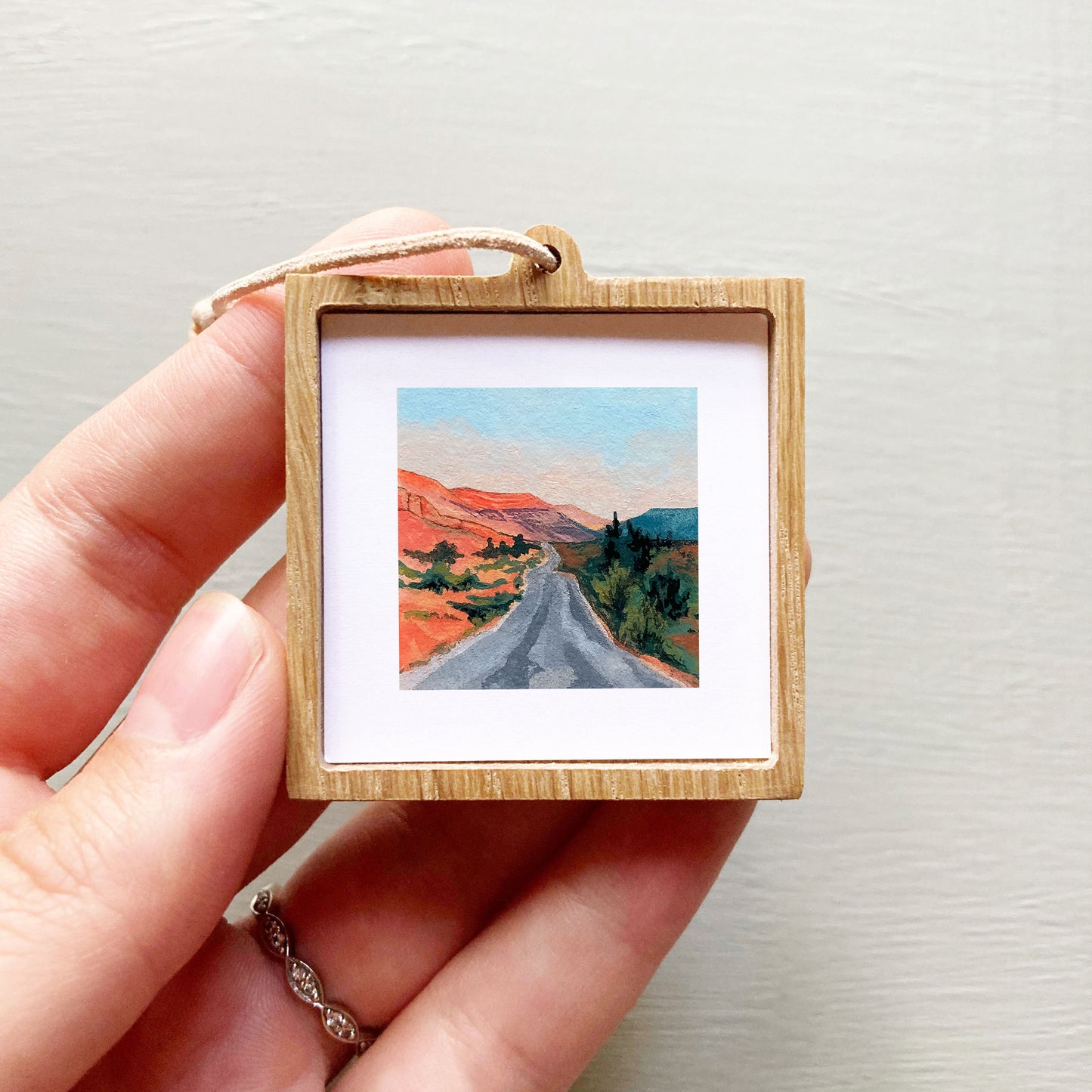 Mini 1" Capitol Reef National Park Utah Gouache Print