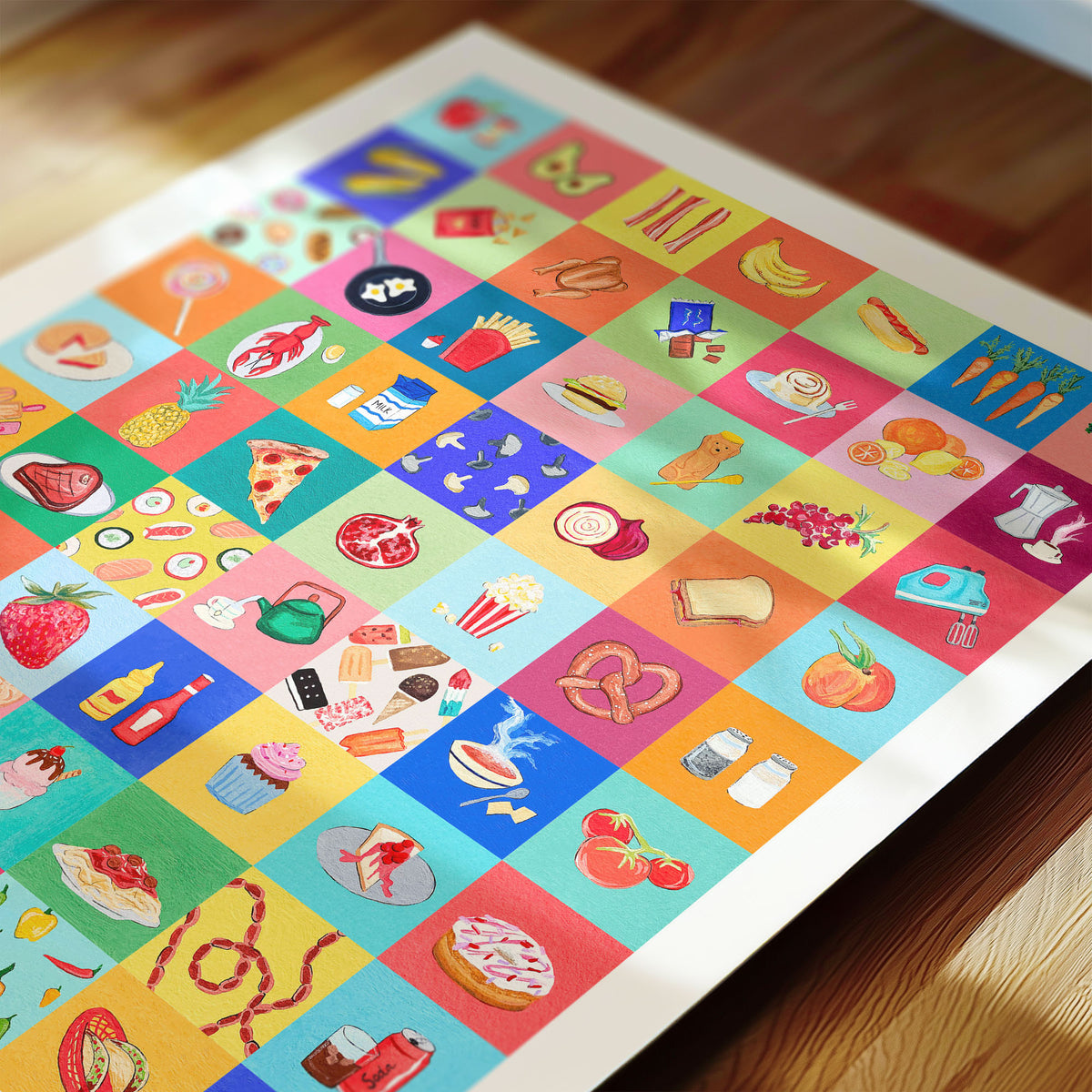 PREORDER: Mini Food Collage