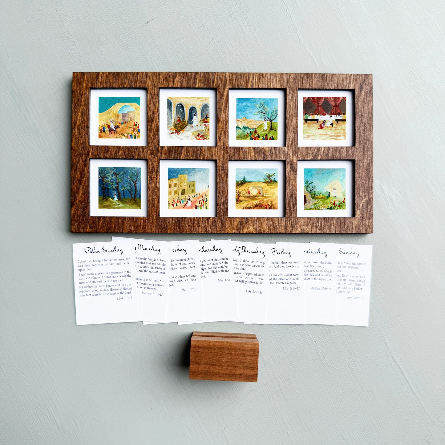 Holy Week Miniature Print Set