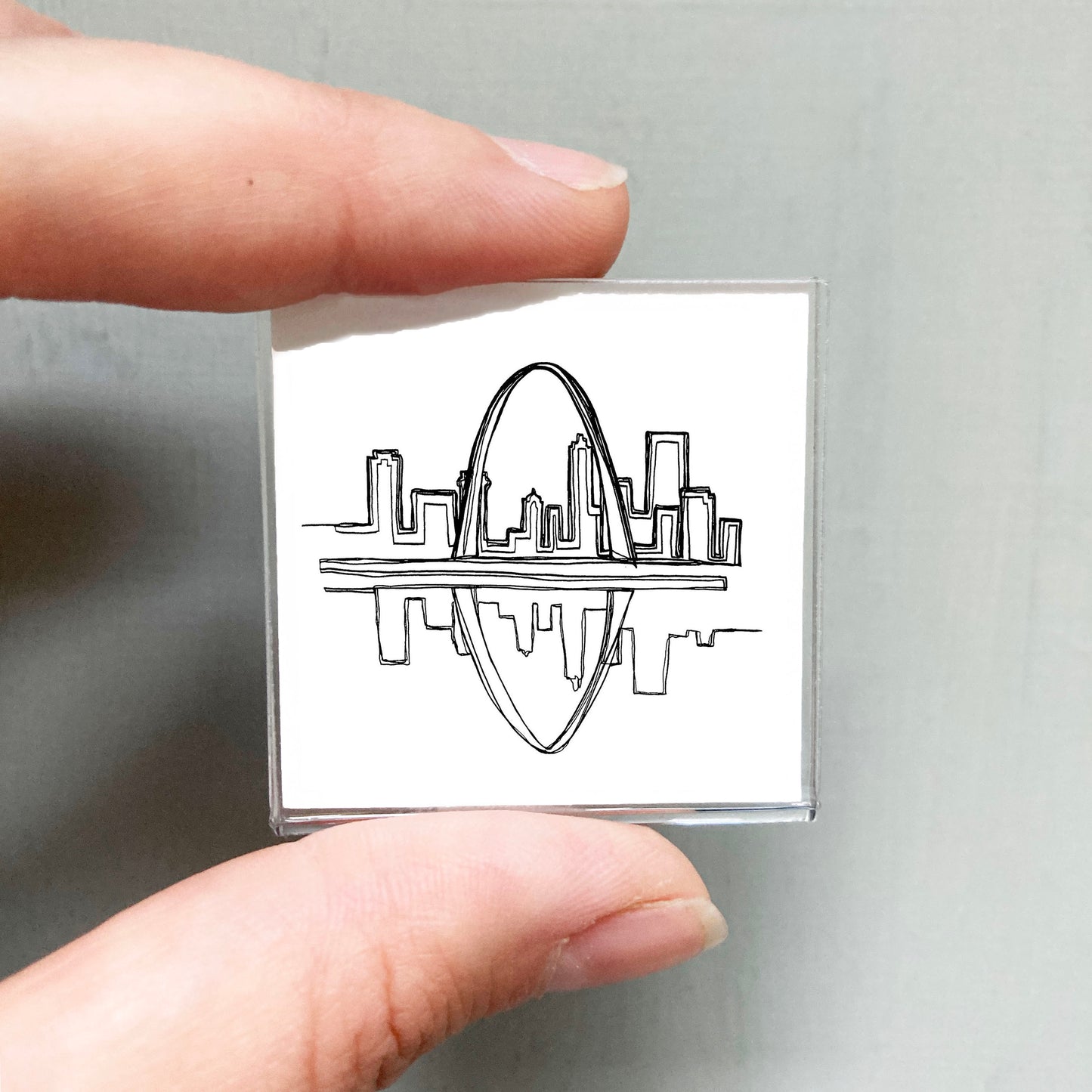 Mini Gateway Arch National Park, Saint Louis Missouri Print