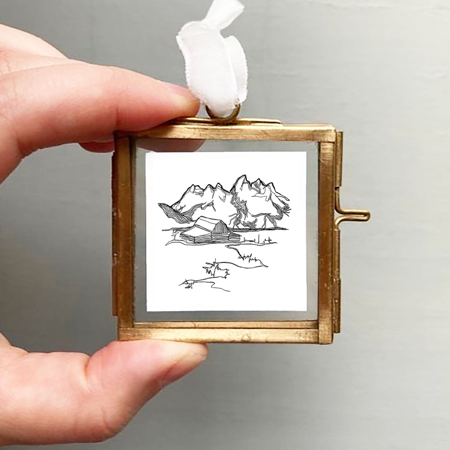 Mini Grand Teton National Park, Wyoming Print