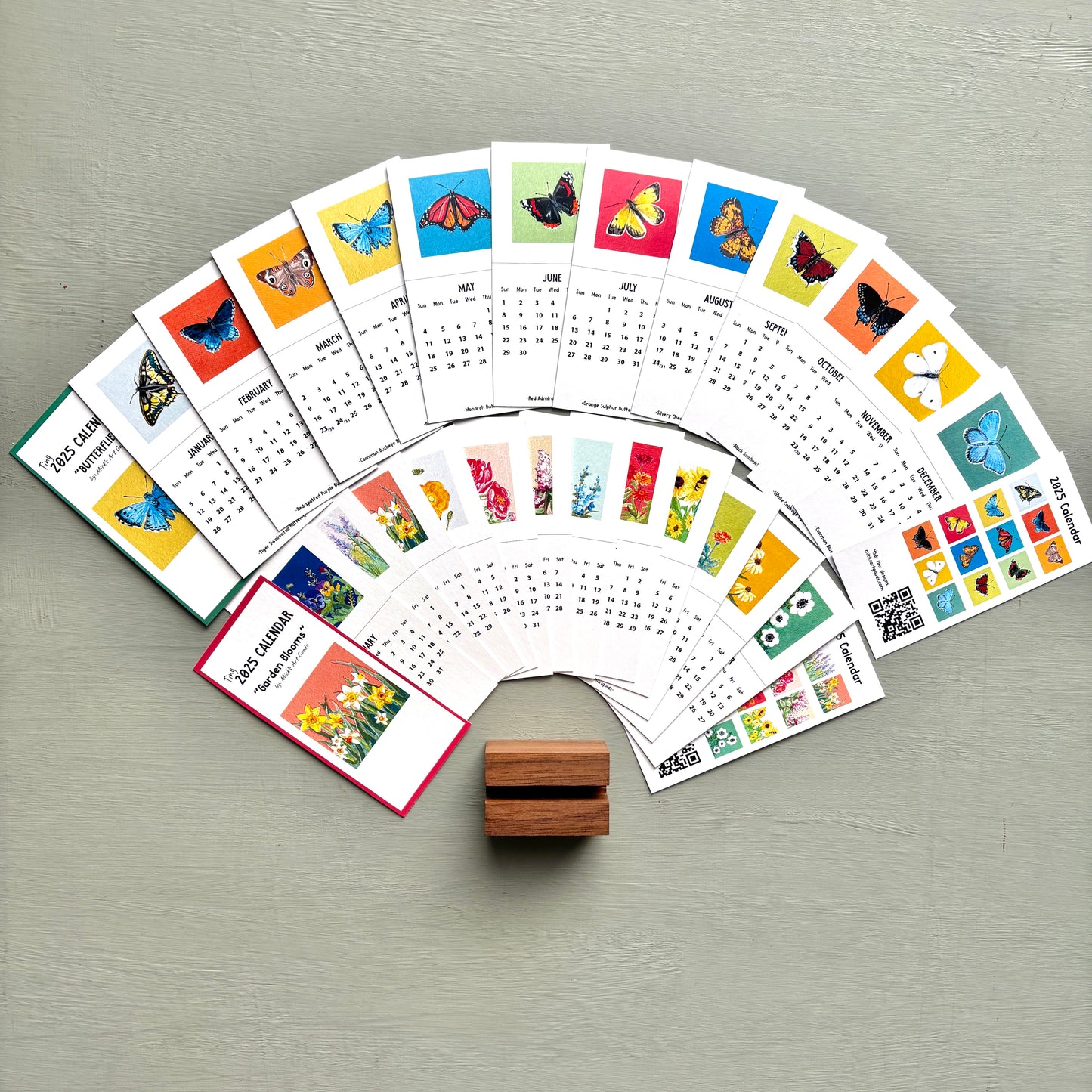 Mini Desk Calendars