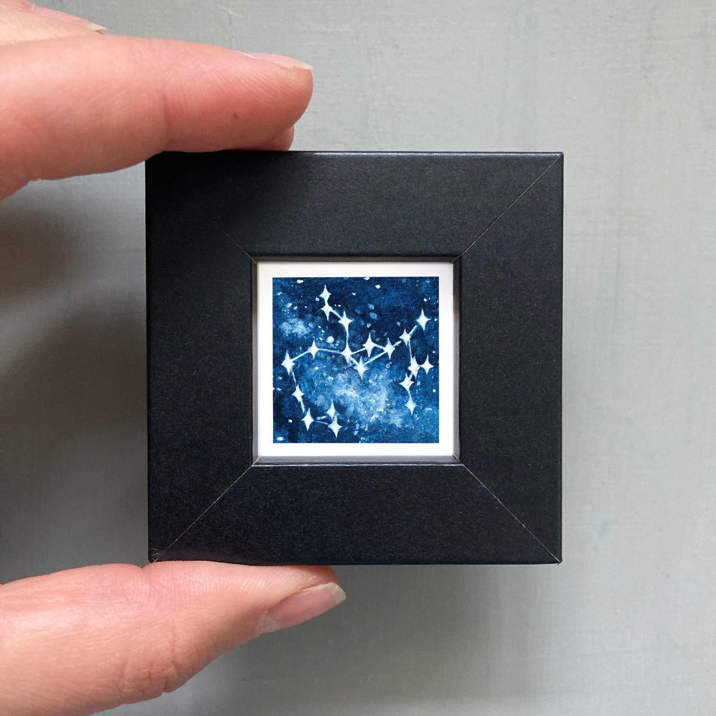Mini 1" Sagittarius Zodiac Watercolor Print
