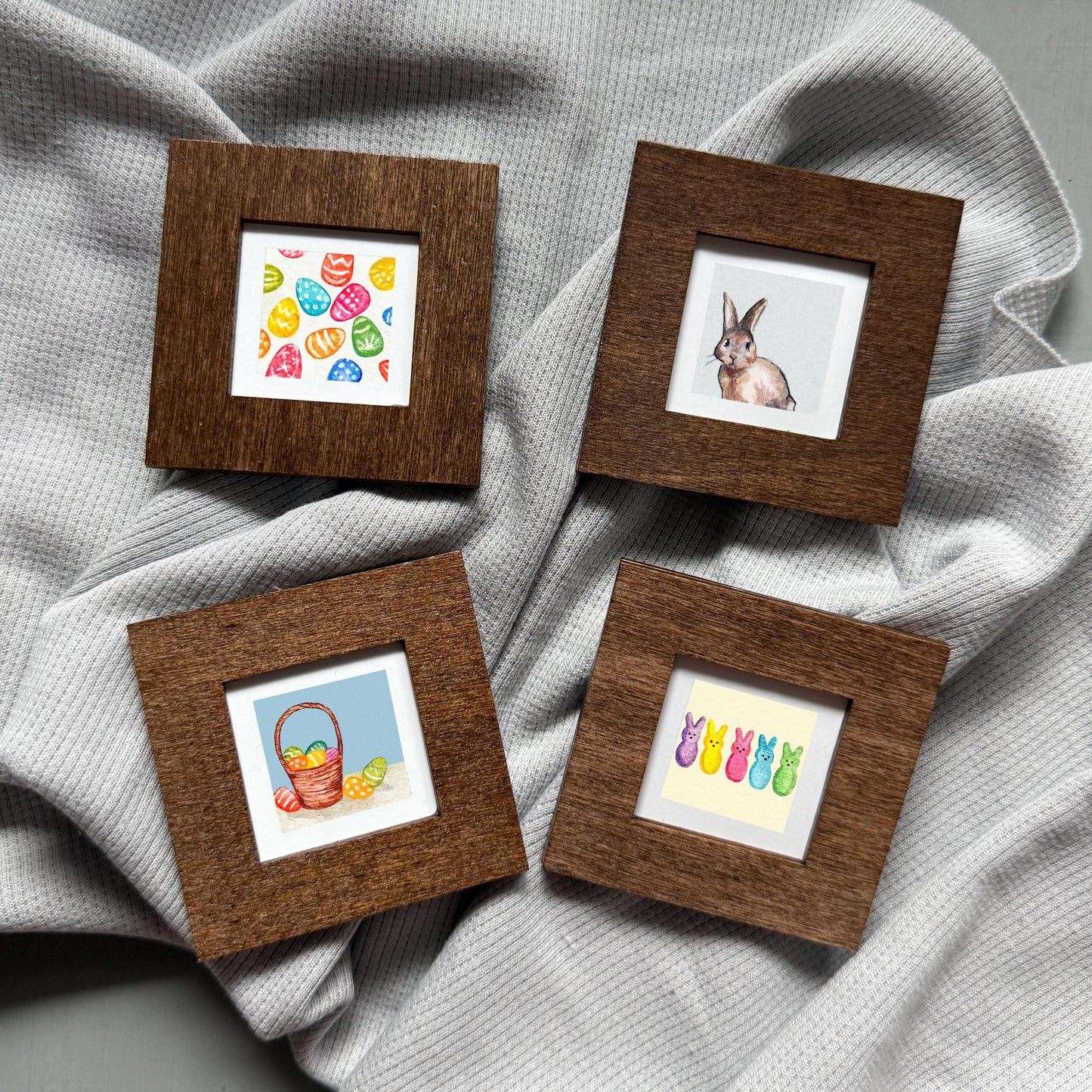 Set of 4 Tiny Easter Spring Prints