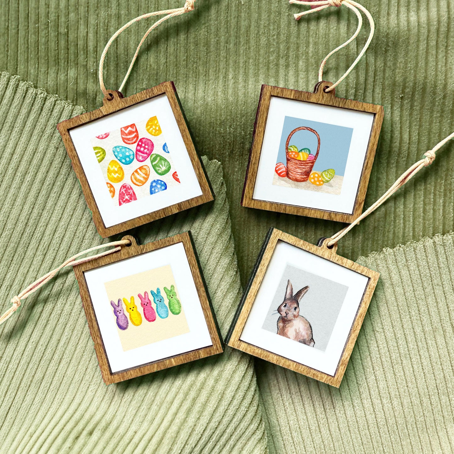 Set of 4 Tiny Easter Spring Prints