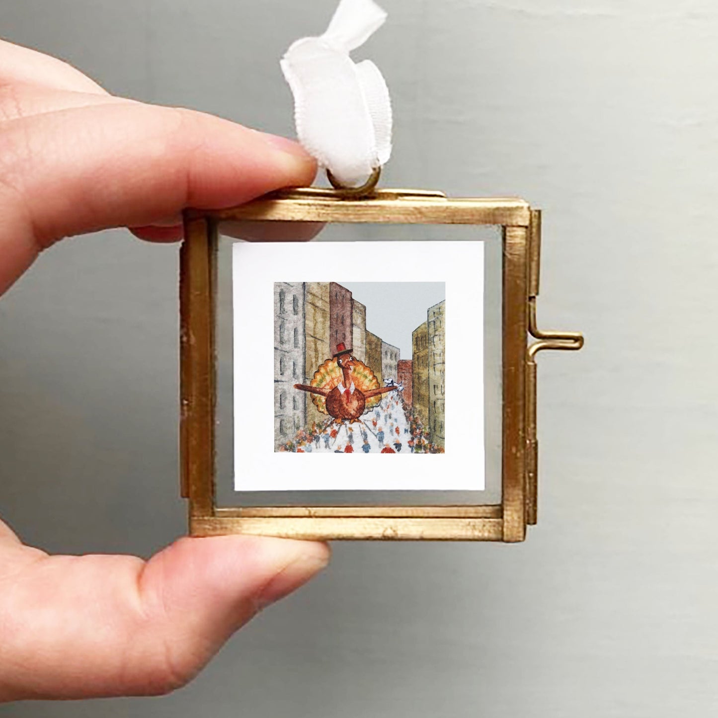 Mini 1" Thanksgiving Macy's Day Parade Watercolor Print