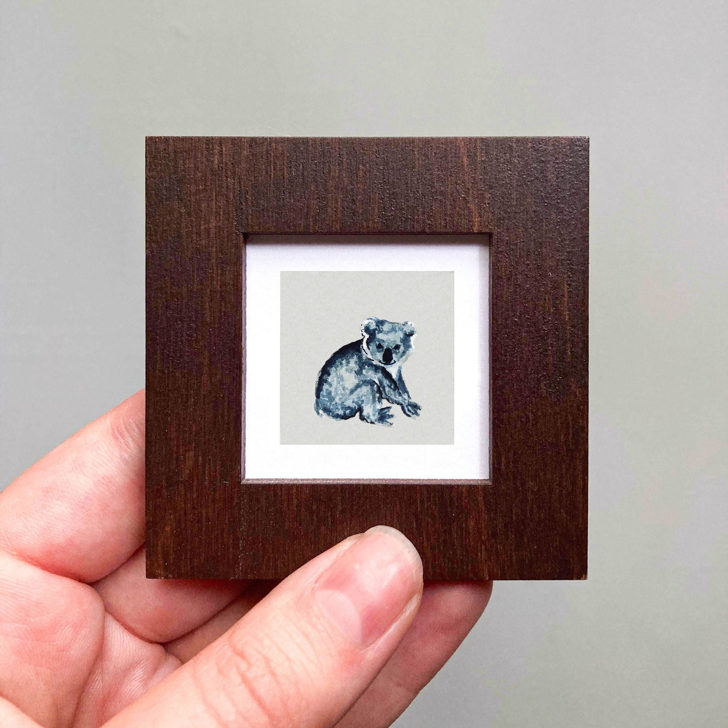 Mini 1" Koala Bear Watercolor Print