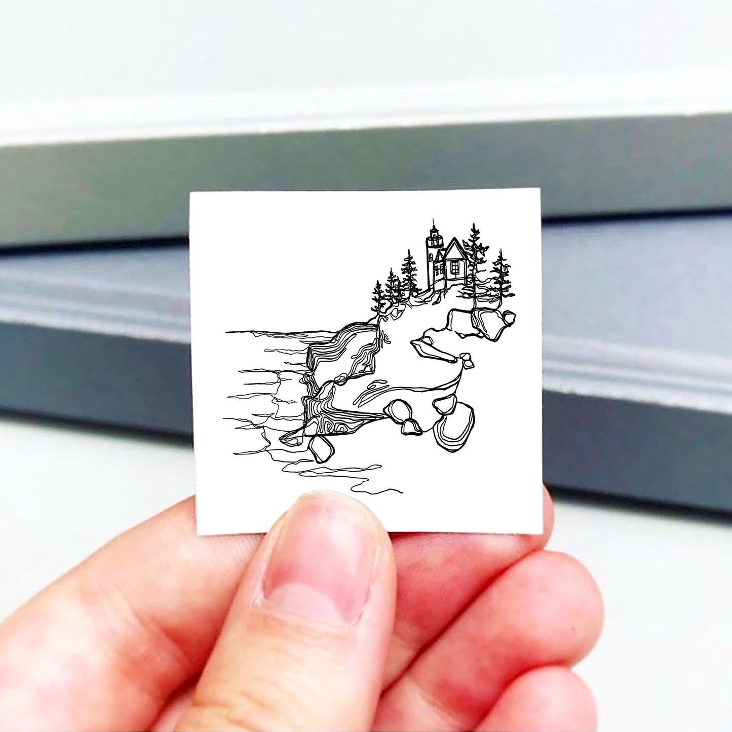 Mini Acadia National Park, Maine Print