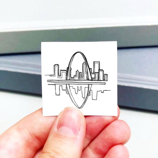 Mini Gateway Arch National Park, Saint Louis Missouri Print