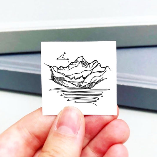 Mini Glacier Bay National Park, Alaska Print