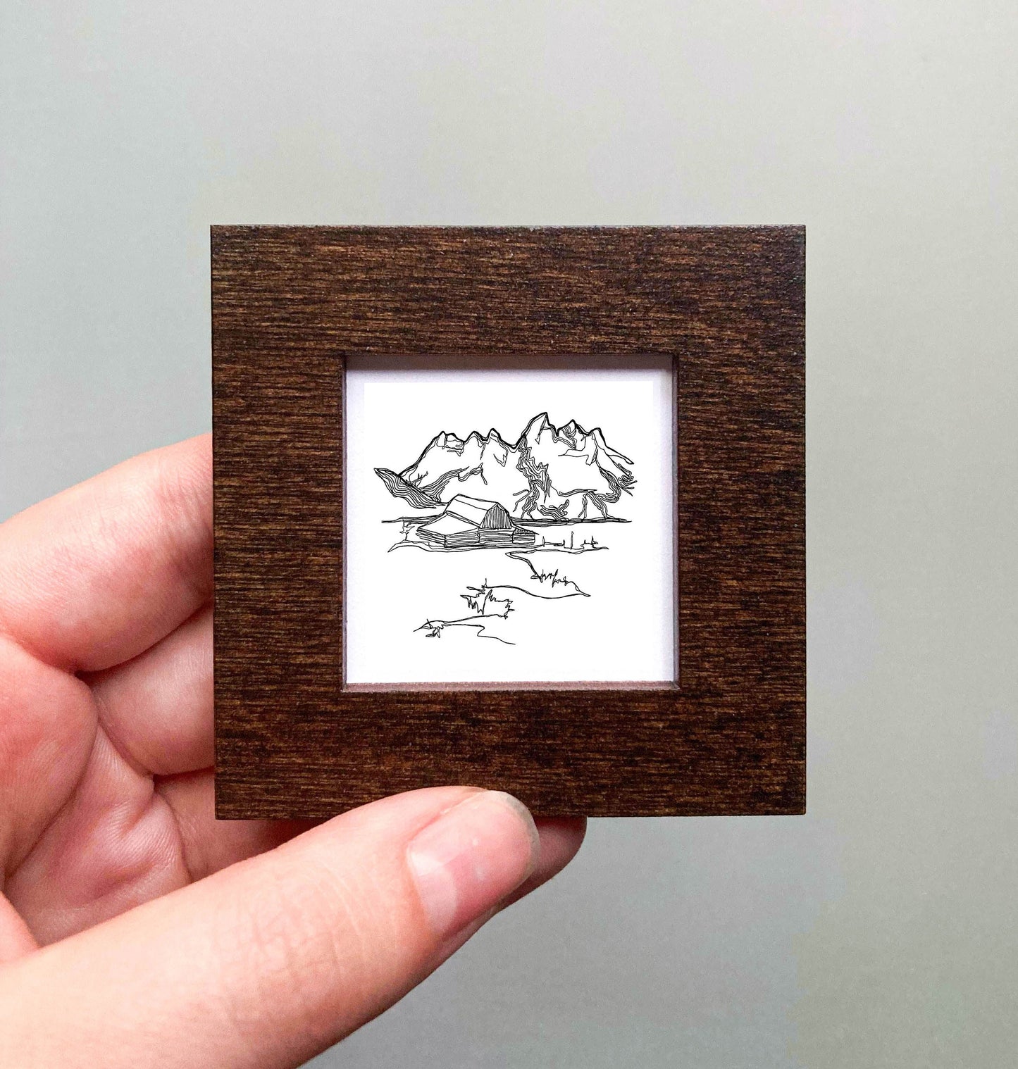 Mini Grand Teton National Park, Wyoming Print