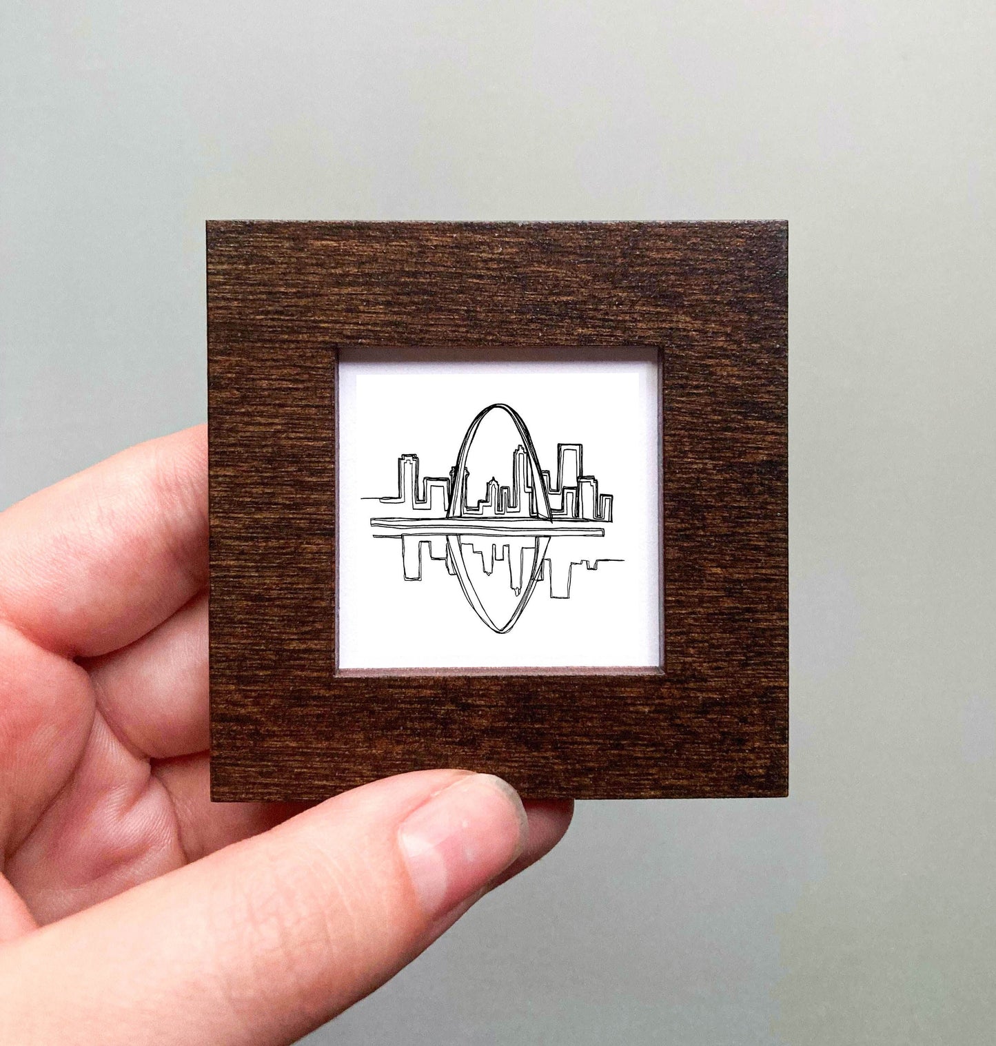 Mini Gateway Arch National Park, Saint Louis Missouri Print