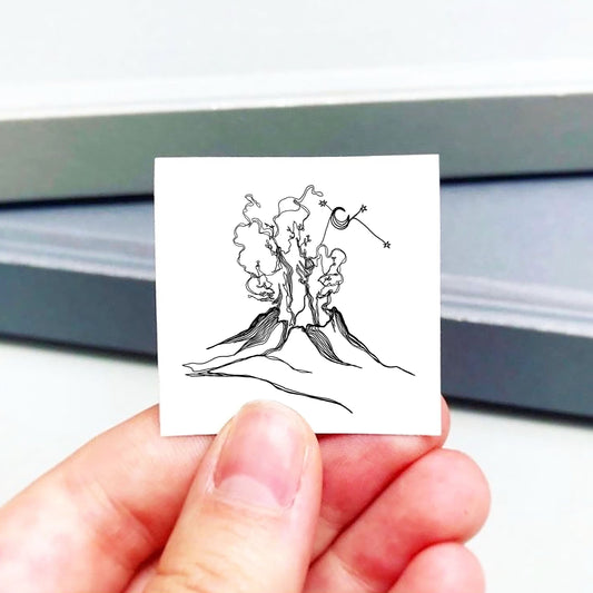 Mini Hawaii Volcanoes National Park, Hawaii Print