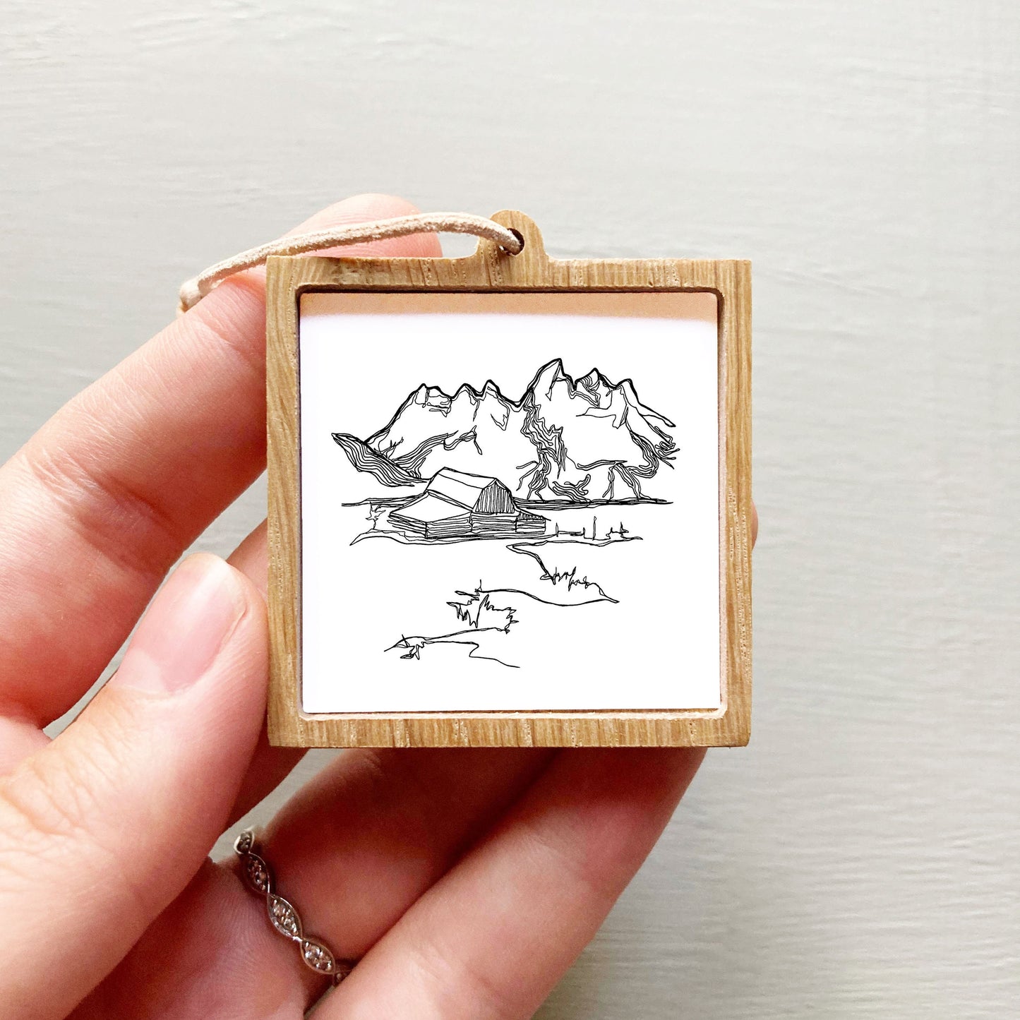 Mini Grand Teton National Park, Wyoming Print