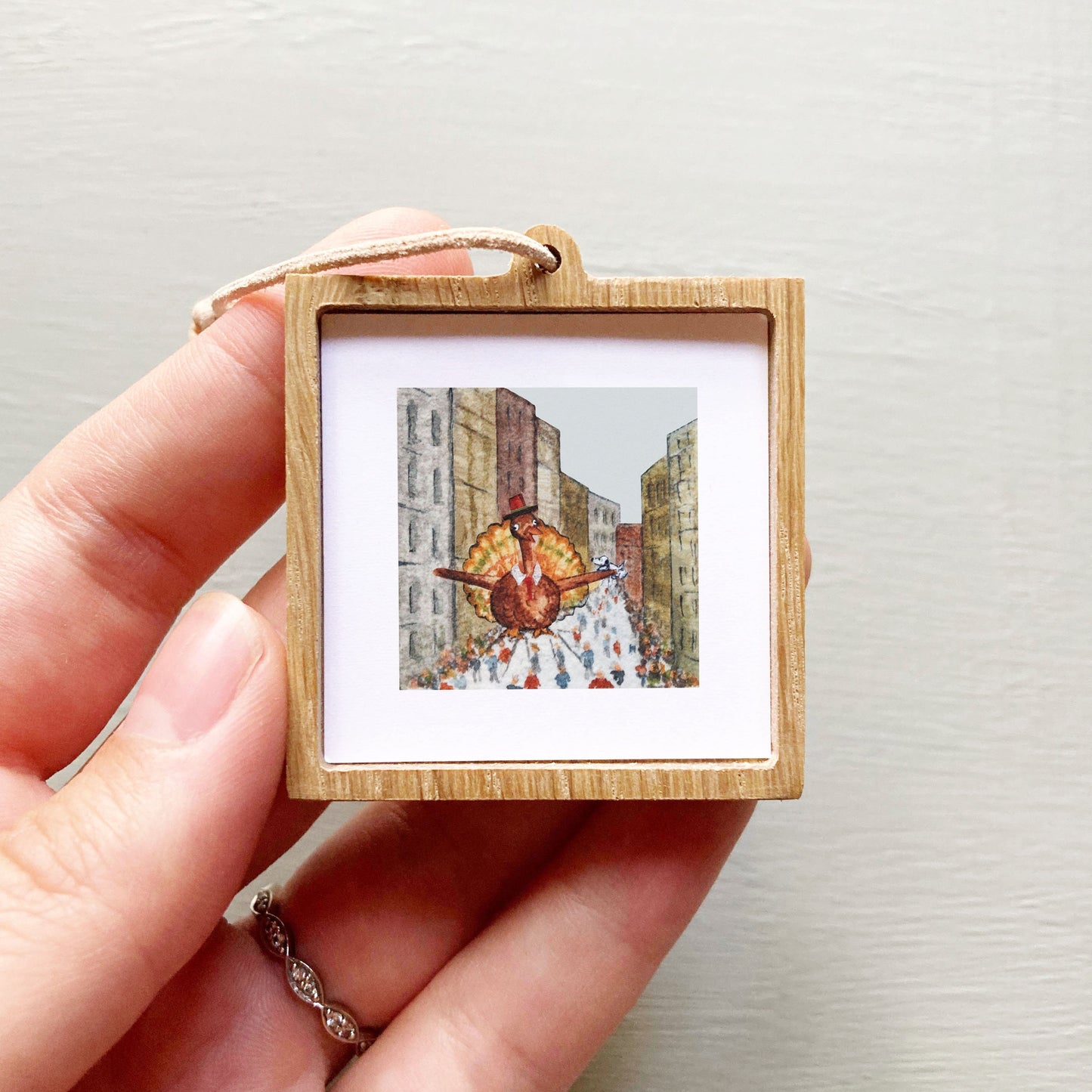 Mini 1" Thanksgiving Macy's Day Parade Watercolor Print