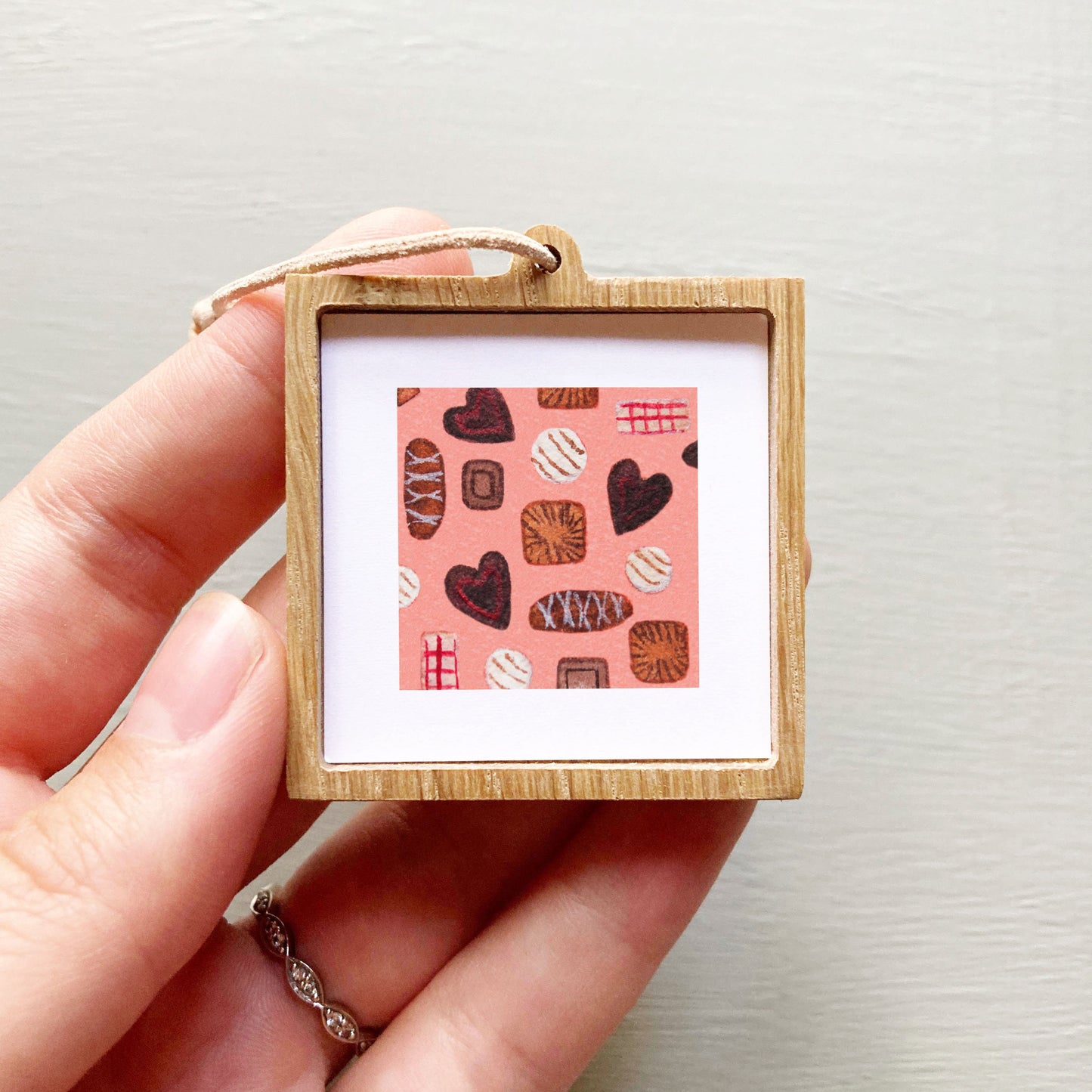 Mini 1" Chocolates Watercolor Print