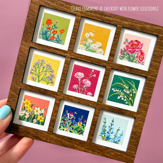 PREORDER: Custom Birth Flower Medley