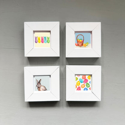 Set of 4 Tiny Easter Spring Prints