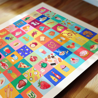 PREORDER: Mini Food Collage
