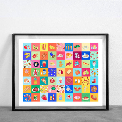 PREORDER: Mini Food Collage