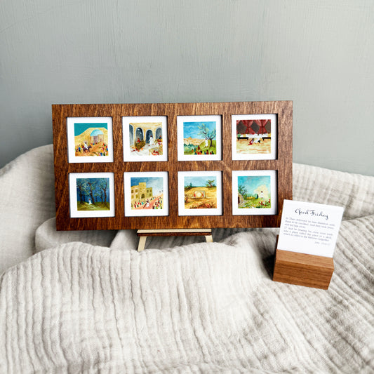 Holy Week Miniature Print Set