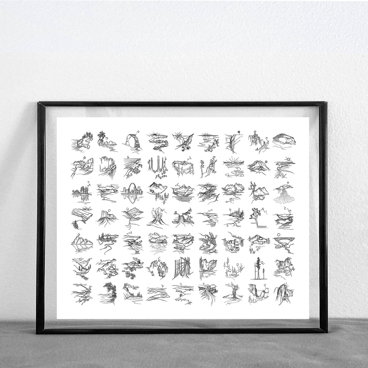 PREORDER: Mini National Park Collage