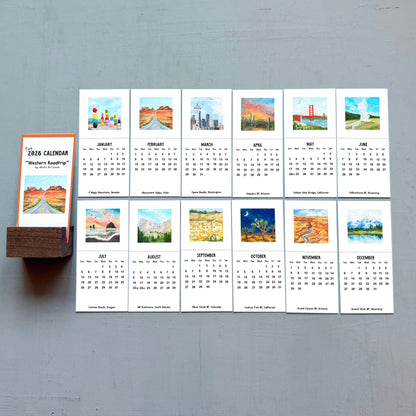 Mini 2026 Desk Calendars