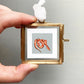ORIGINAL Mini 1" Snake Watercolor Painting