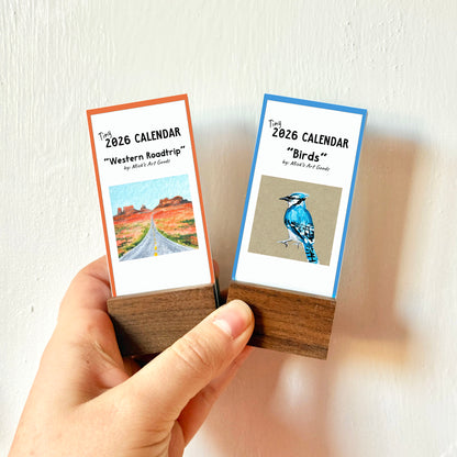 Mini 2026 Desk Calendars