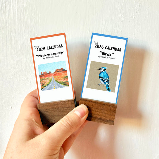 Mini 2026 Desk Calendars