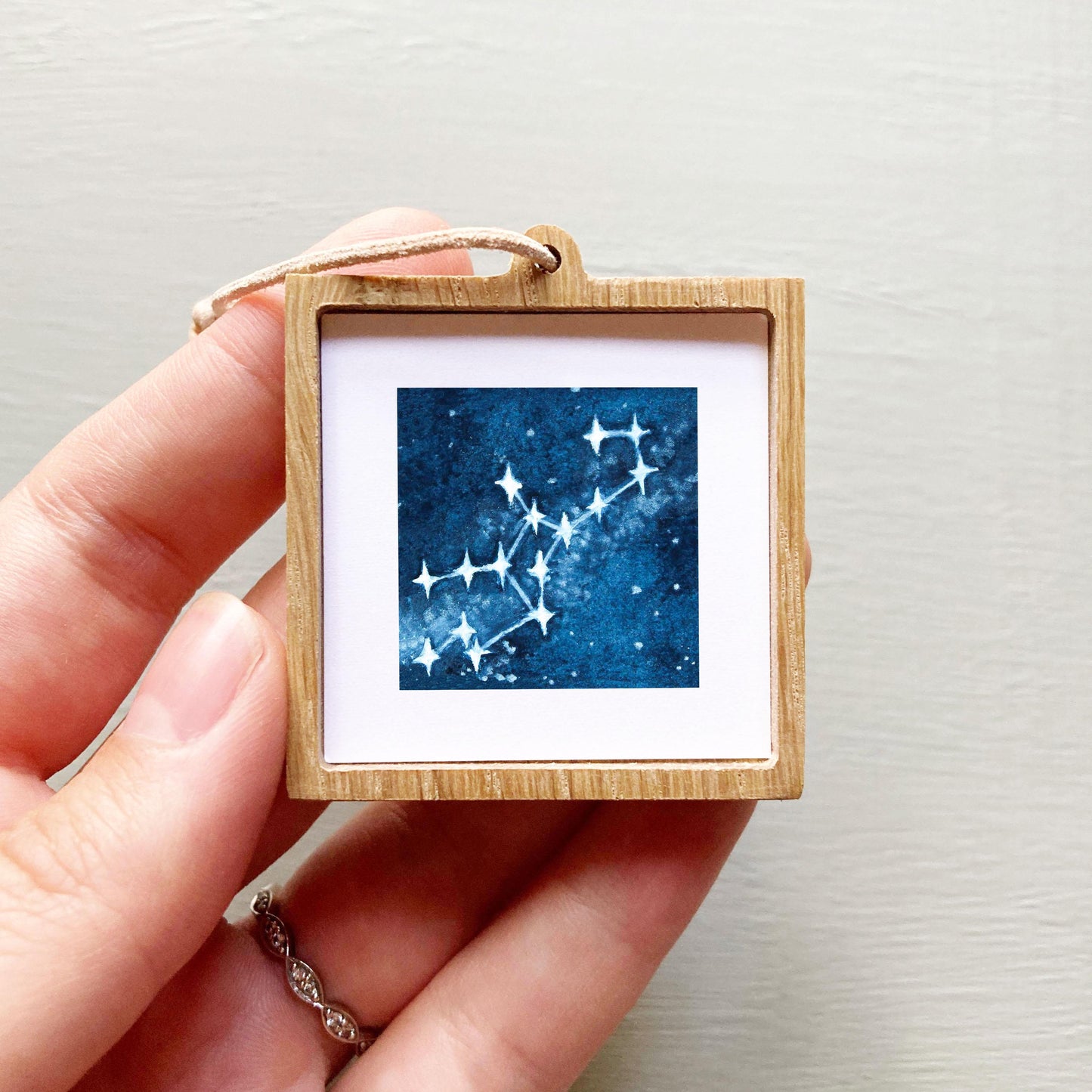 Mini 1" Zodiac Constellations Gouache Art PRINTS