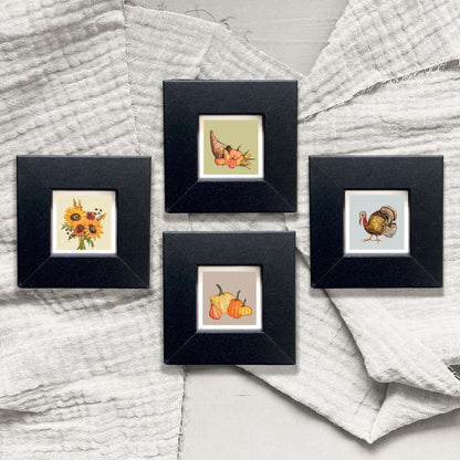 Set of 4 Tiny Thanksgiving Prints