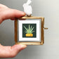 Mini 1" Aloe Vera Houseplant Watercolor Print