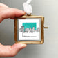 Mini Baltimore, Maryland Skyline 1.5" Watercolor and Ink Art PRINT