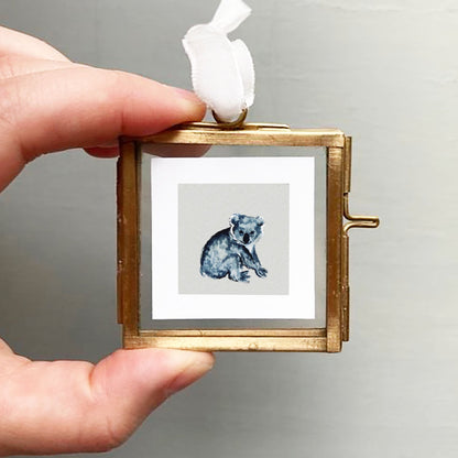 Mini 1" Koala Bear Watercolor Print