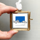 Mini Las Vegas, Nevada 1.5" Watercolor and Ink Art PRINT