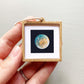 Mini 1" Planet Mercury Watercolor Print