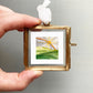 Mini 1" Rainbow Rainy Day Watercolor Print