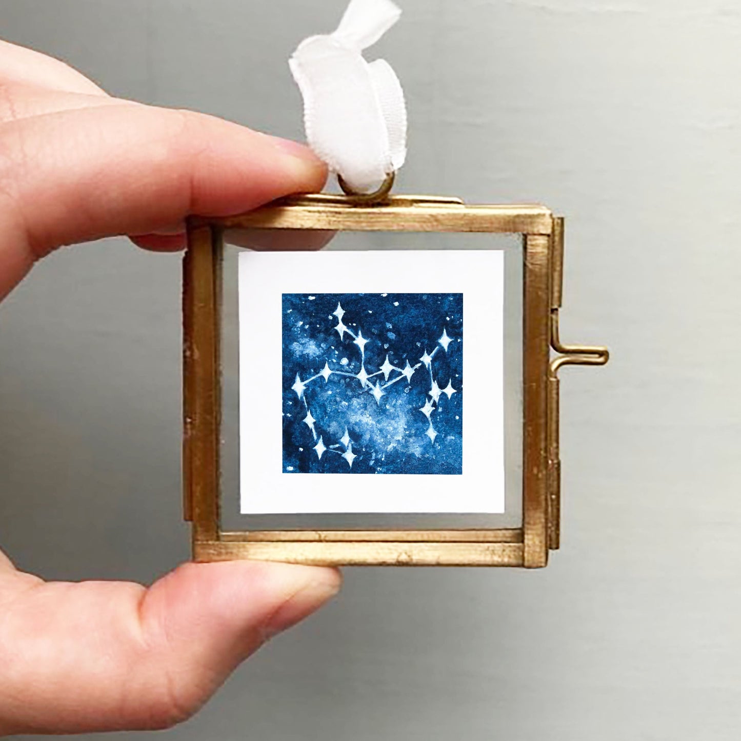 Mini 1" Sagittarius Zodiac Watercolor Print