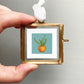 Mini 1" Snake Plant Houseplant Watercolor Print