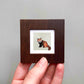 Mini 1" Red Panda Watercolor Print