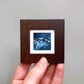 Mini 1" Aquarius Zodiac Constellation Watercolor Print