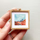 Mini 1" Rainbow Mountain Watercolor Print