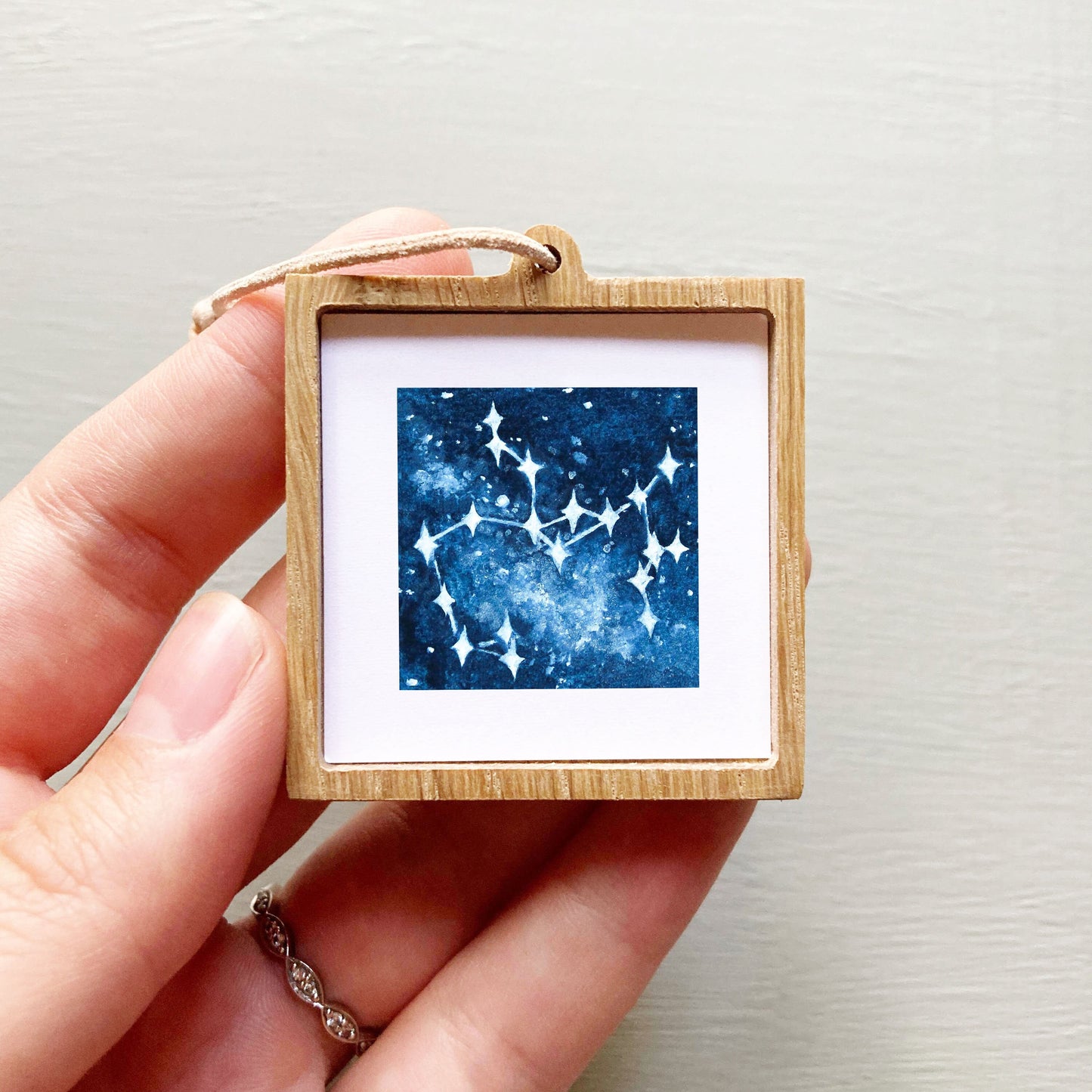 Mini 1" Sagittarius Zodiac Watercolor Print